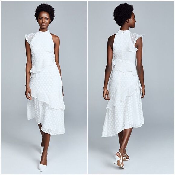 Keepsake See You Now Polka Dot Dress - Picture 1 of 8